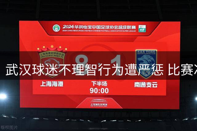 武汉球迷不理智行为遭严惩 比赛冲突导致多人被拘